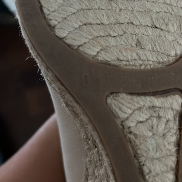 J. Crew Seville espadrille wedges 8.5 tan - Picture 11 of 11